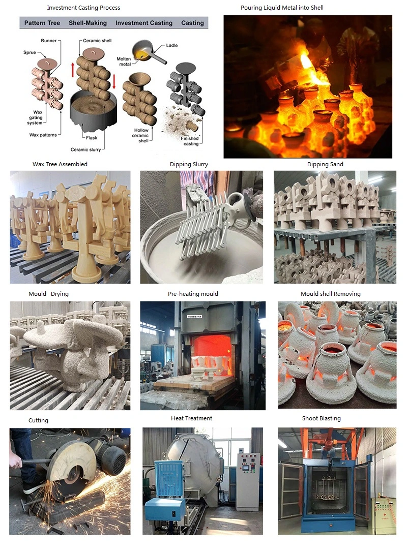 Stainless Steel/Bronze/Brass/Copper Pump Impeller/Turbine Made by Investment Casting/Lost Wax Casting/Precision Casting/Sand Casting