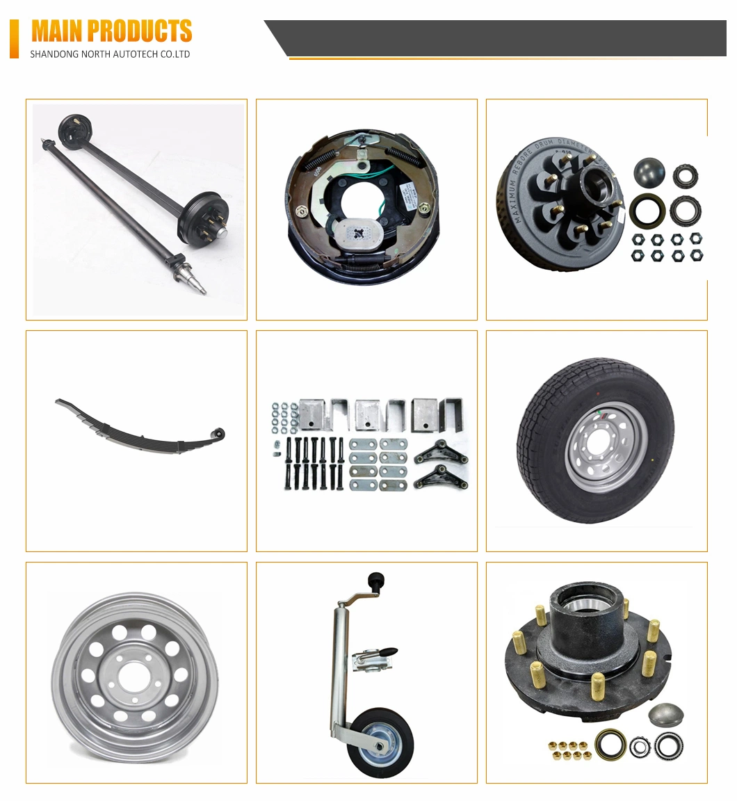 Trailer Hydraulic Drum 9 Inch Hydraulic Brake Assembly OEM Customized Parts
