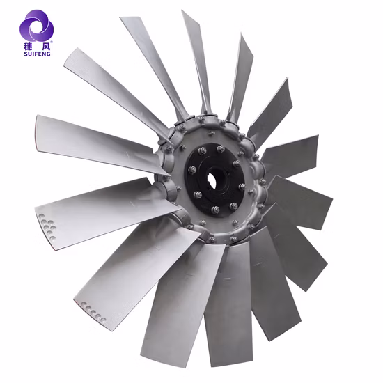 P5z Aluminum Fan Blades Axial Fan Impeller for Hovercraft