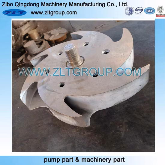 Precision/Investment/Lost Wax Casting ANSI Centrifugal Pump Impeller for Oil Paper Chemical Industry